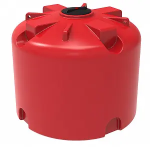 Пластиковая емкость ЭкоПром КАС 8000 TR (Красный) 0